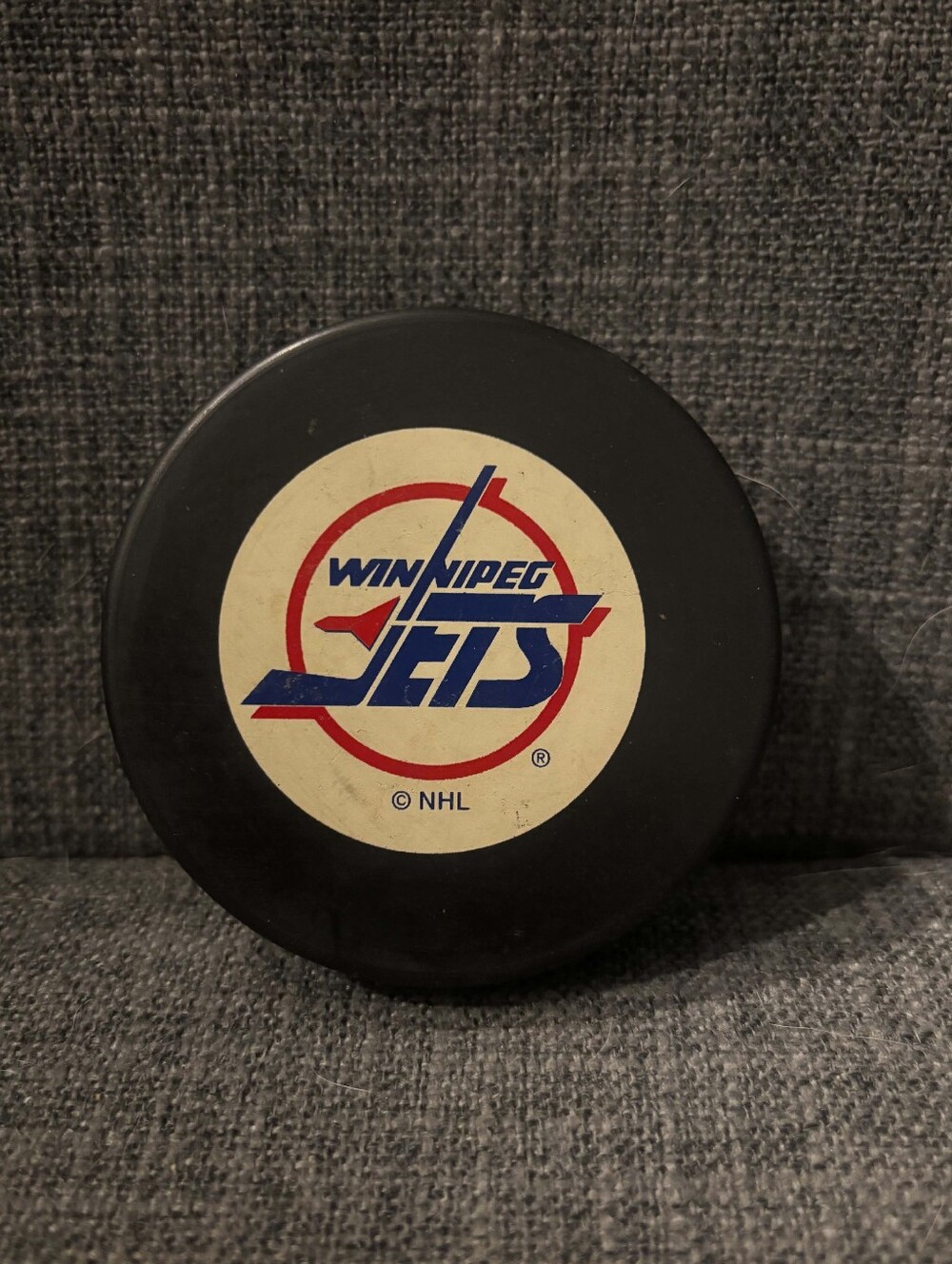 Vintage - New Winnipeg Jets NHL Official Hockey Game Puck